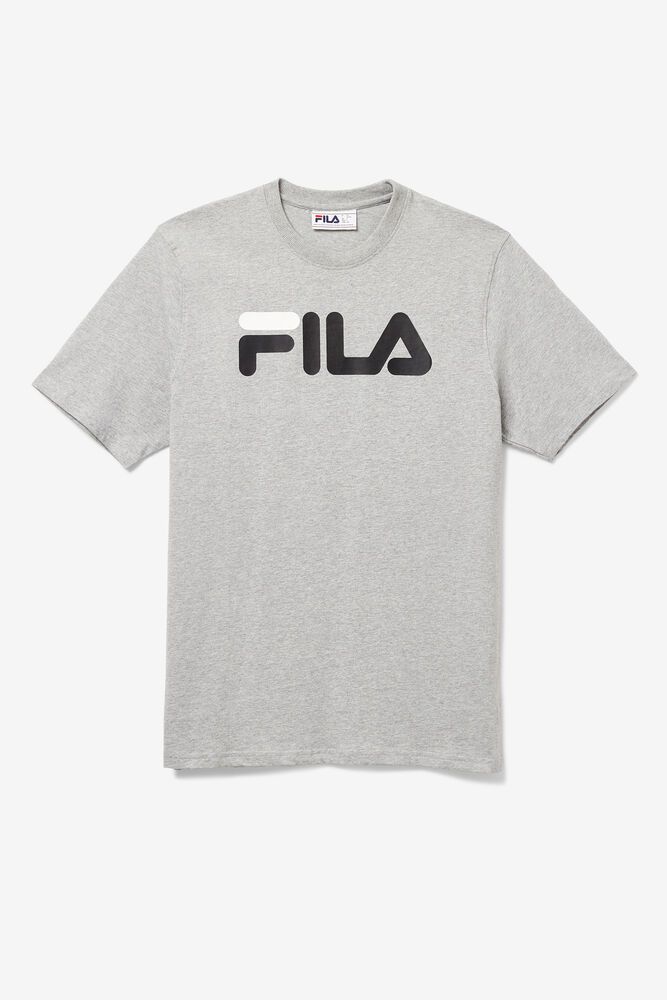 Fila T-Shirt Eagle Mens Grey - India YEW-075836